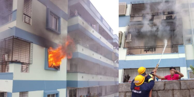 bangalore-fire-accident-in-apartment-anekal