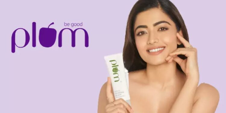 Actor Rashmika Mandanna has invested an undisclosed amount in Plum.
